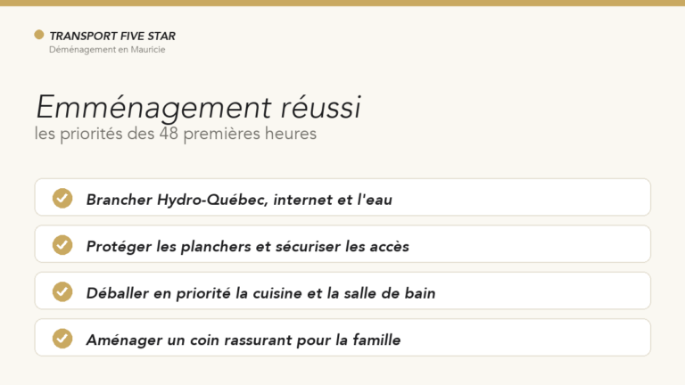 Aménager son nouveau logement pour un emménagement serein