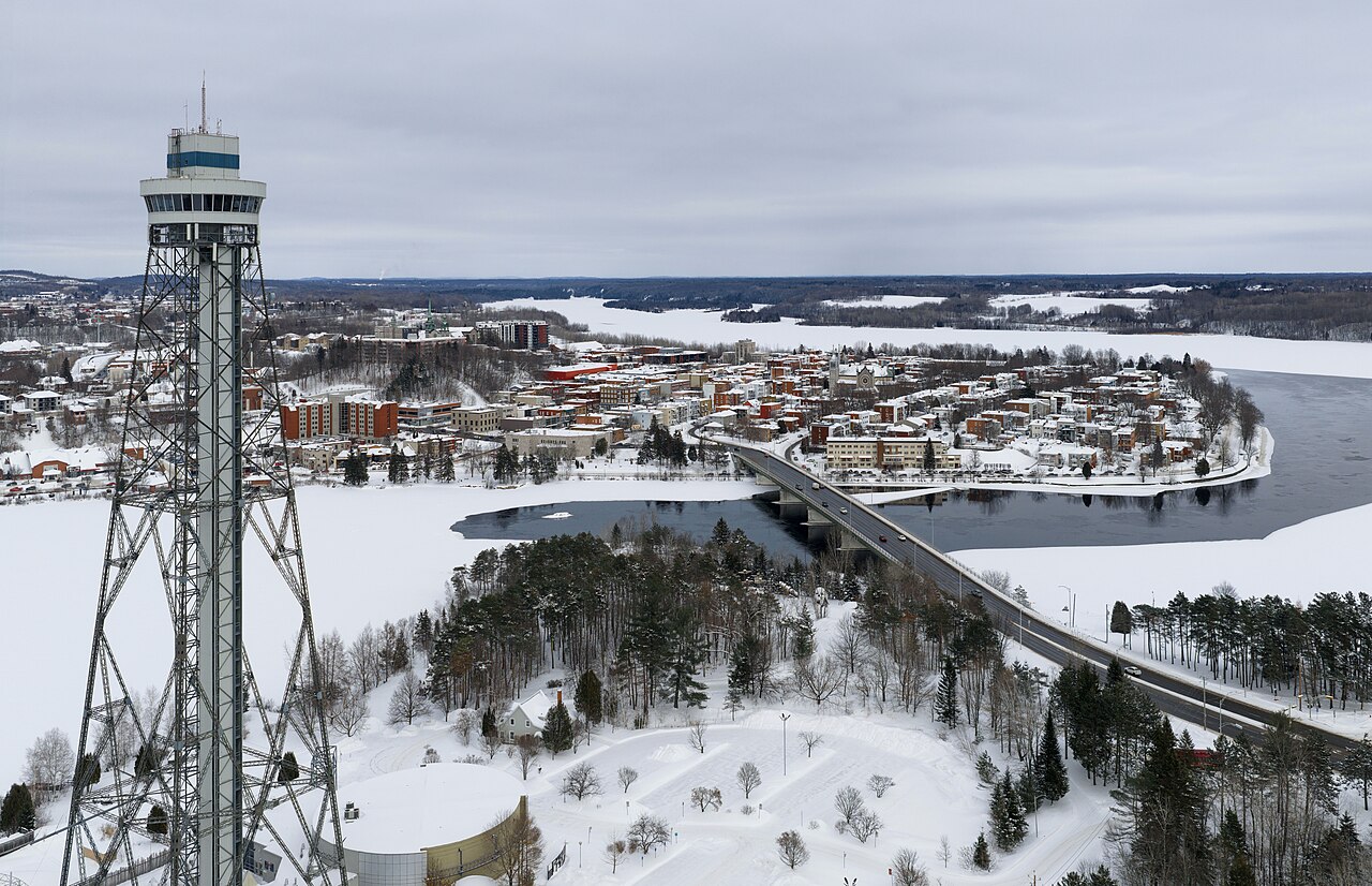 Centre-ville de Shawinigan en Mauricie — quartier desservi par Transport Five Star, déménageur local