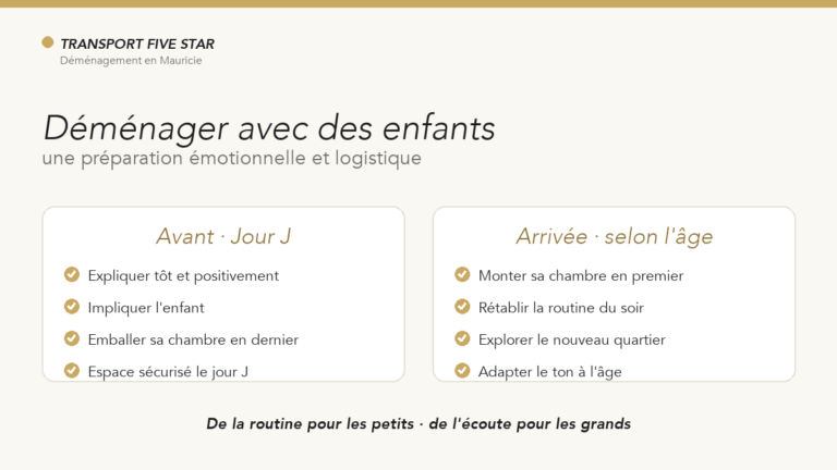 Déménager avec des enfants : le guide en douceur
