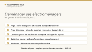 Déménager ses électroménagers : les gestes à faire avant le jour J